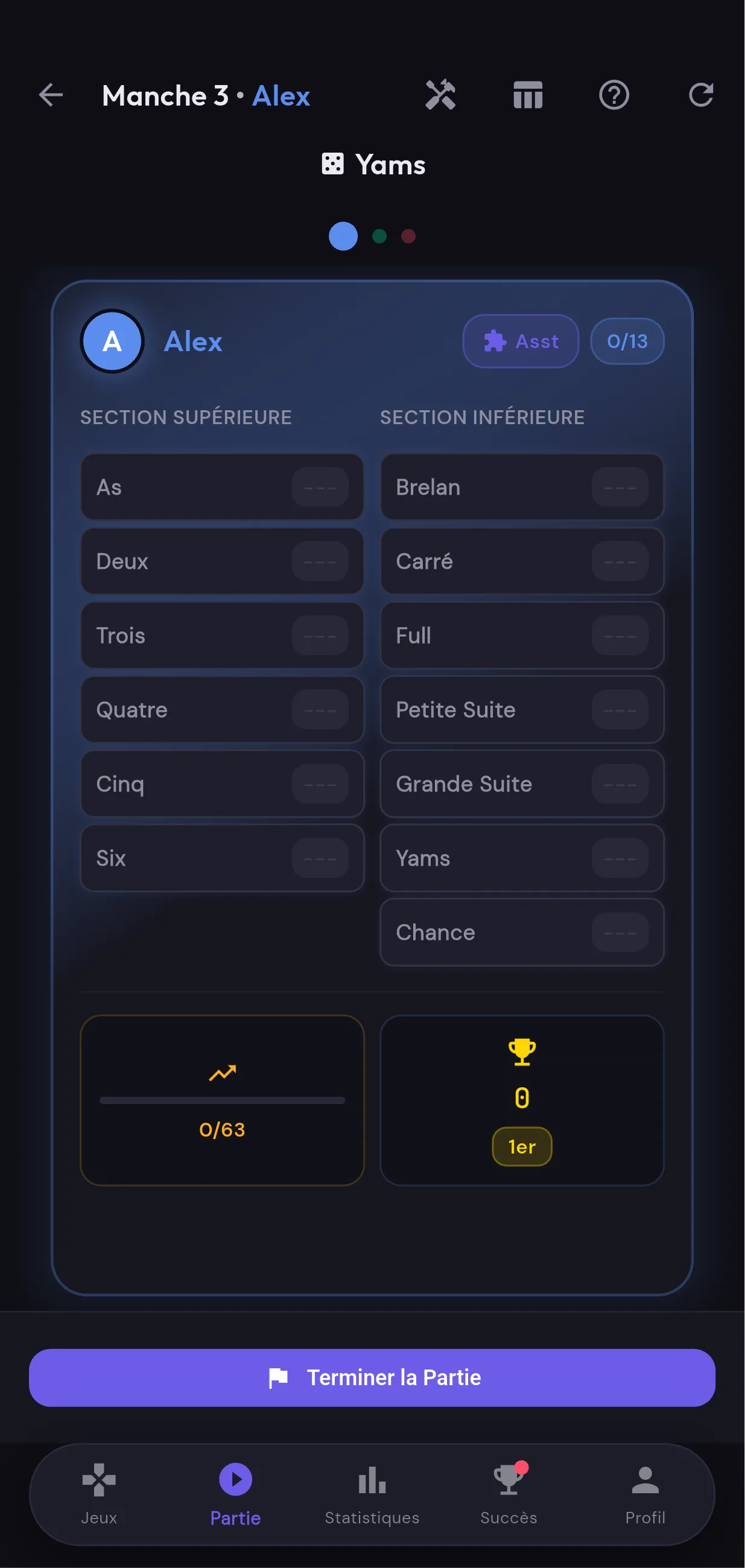 La Feuille de Score Intelligente