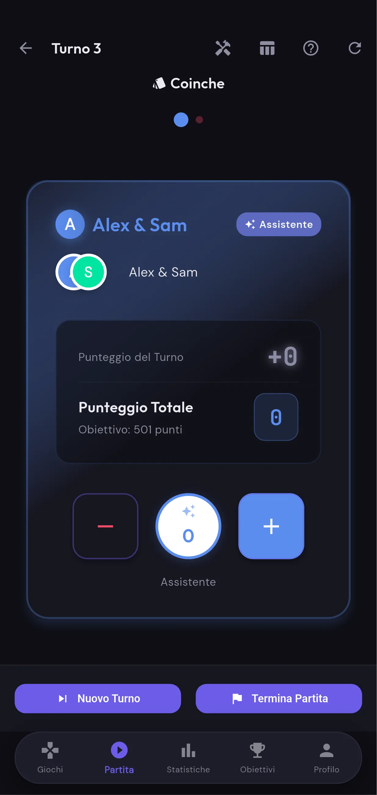 La Belote Coinchée con Aste