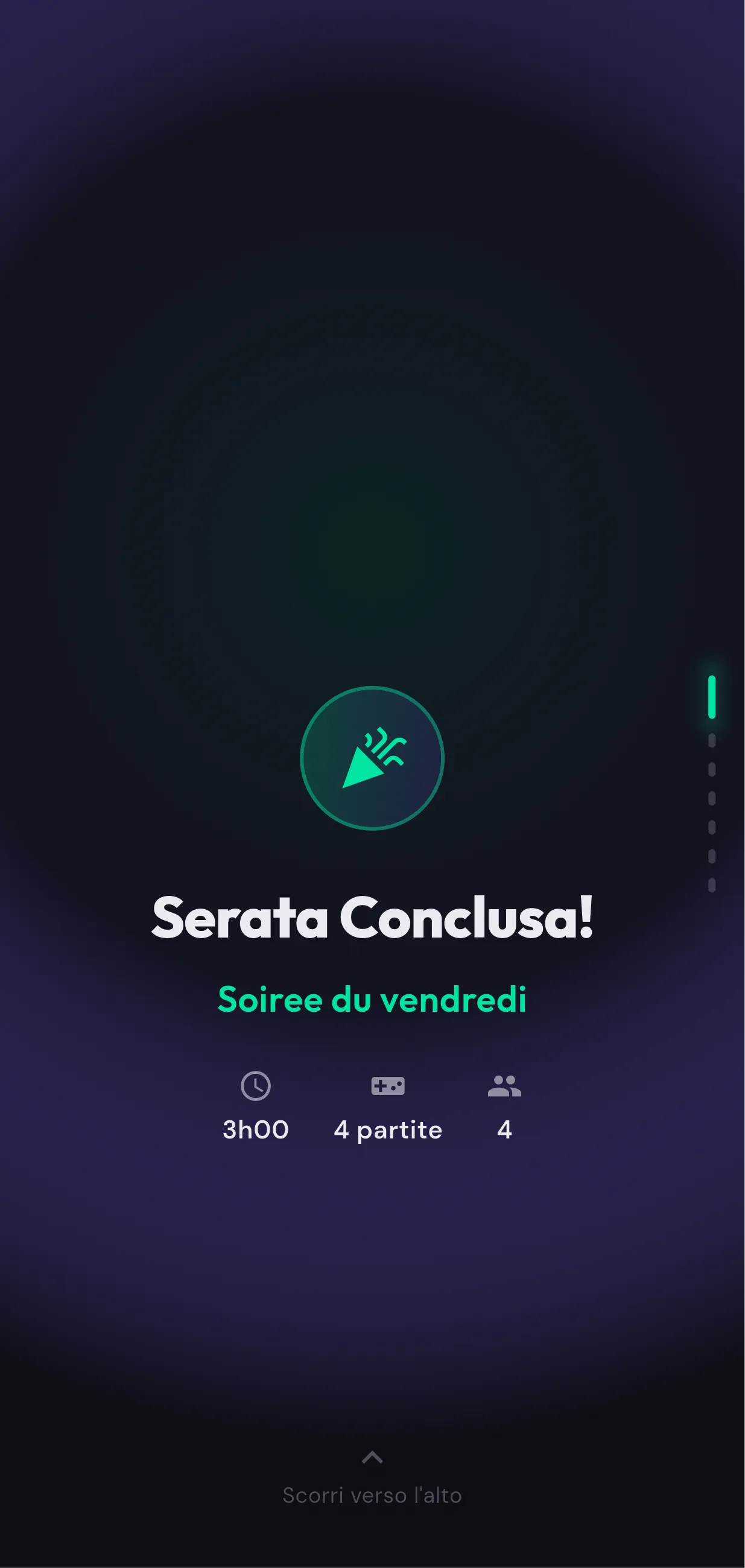 Recap Soirée