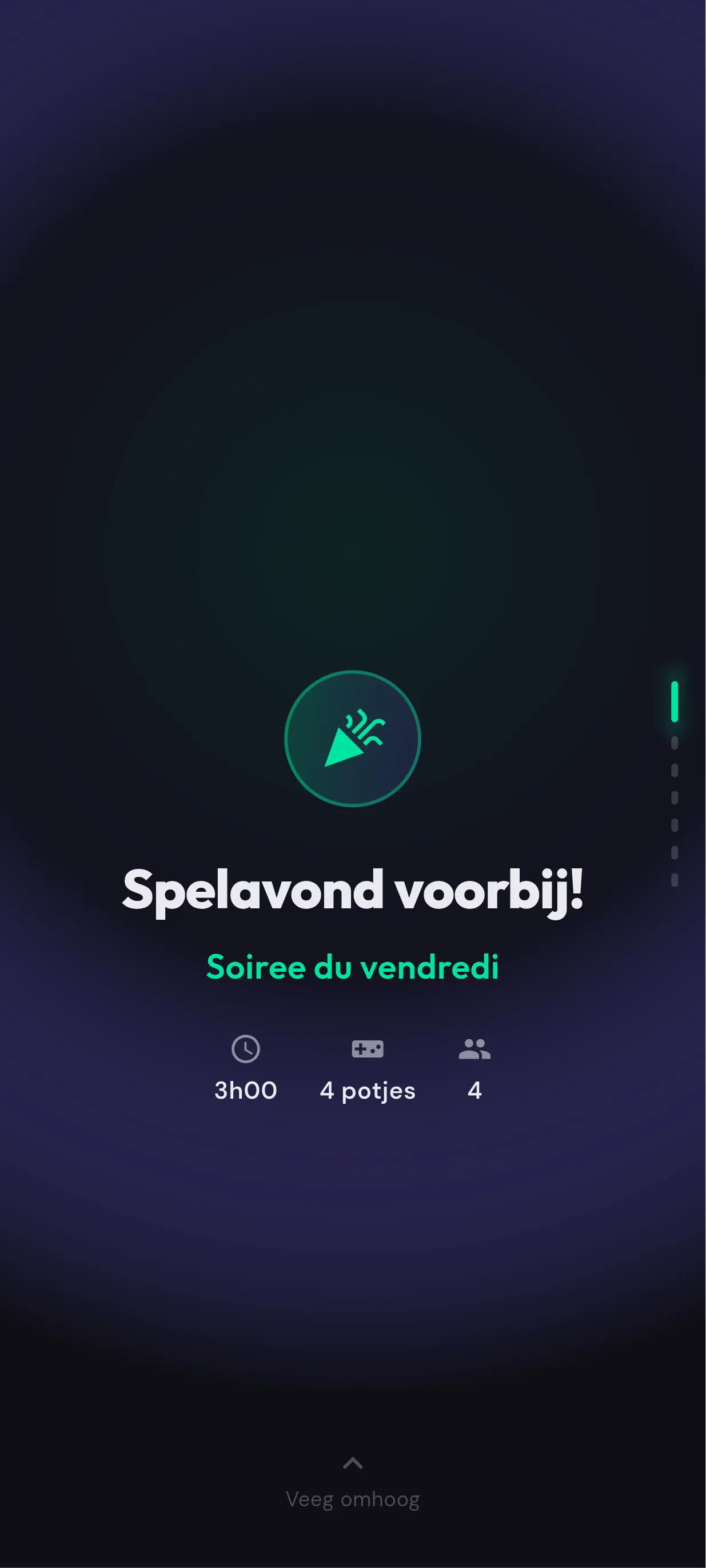 Recap Soirée