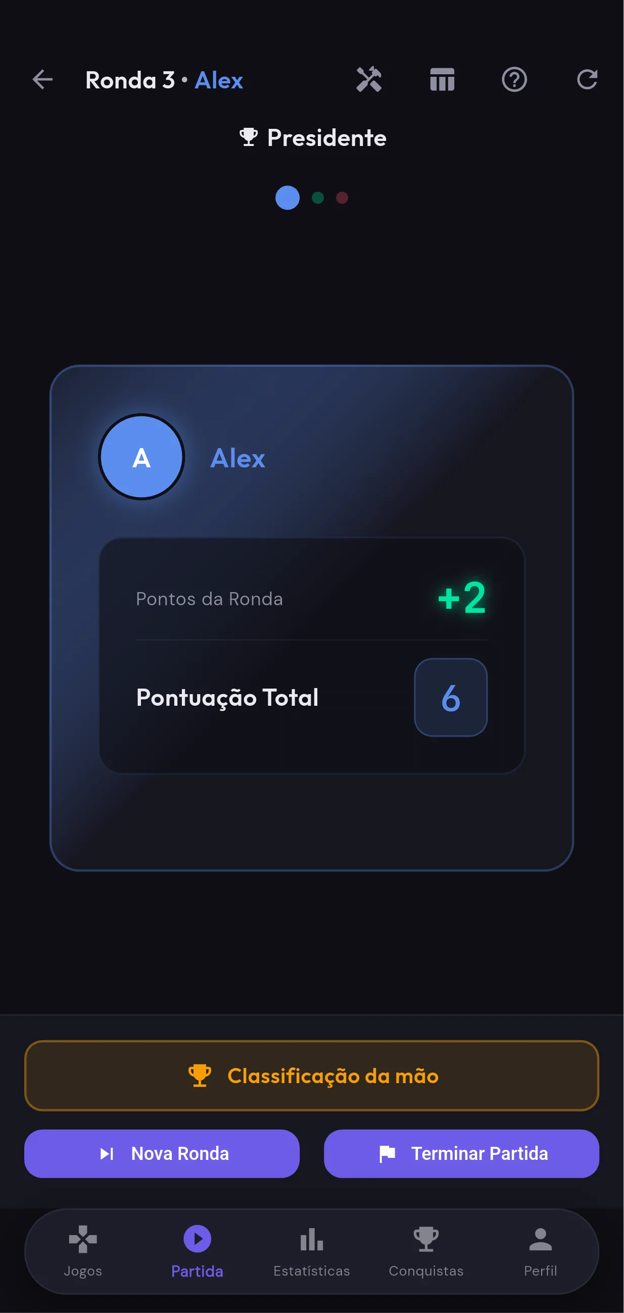 O Classificação de Mão Automática