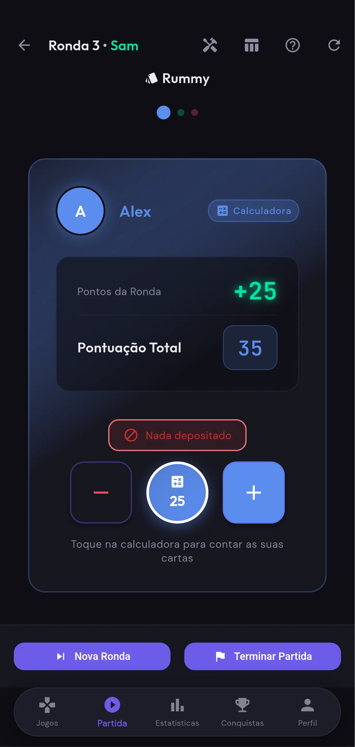 Calculador de Pontos e Gestor de Variantes