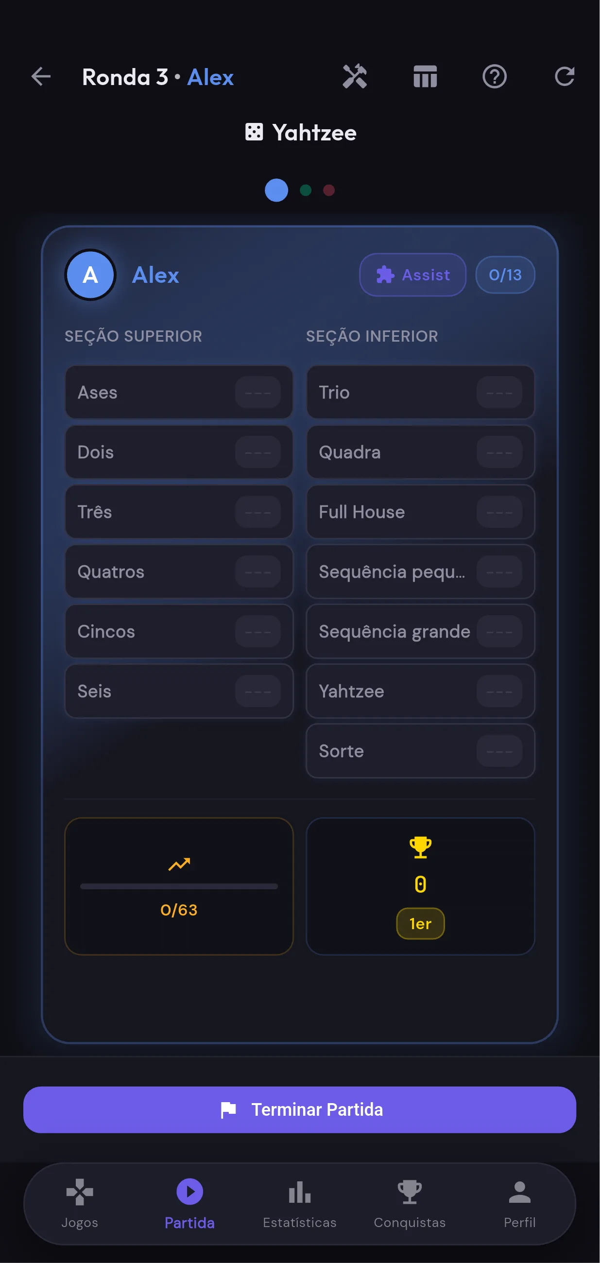 A Folha de Pontuação Inteligente