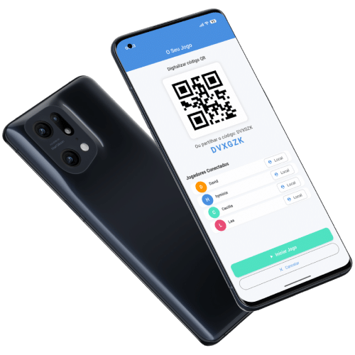 Demonstração do Scorio Connect, o modo multijogador em tempo real da aplicação de pontuação.